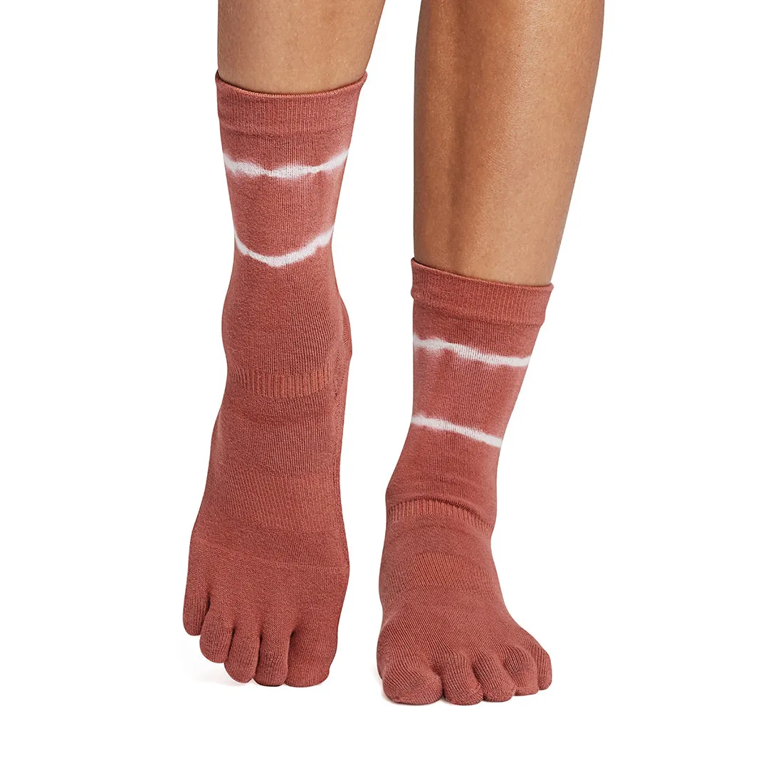 ToeSox Full Toe Crew Grip Socks