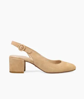 Ulla Low Heel - Latte