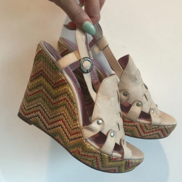 Wedge-natural- LAST PAIR 37!